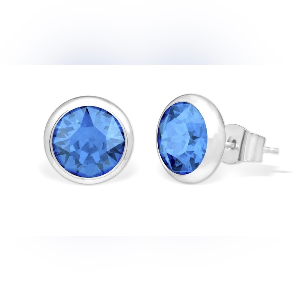 Earring Grace Stud Bermuda Blue